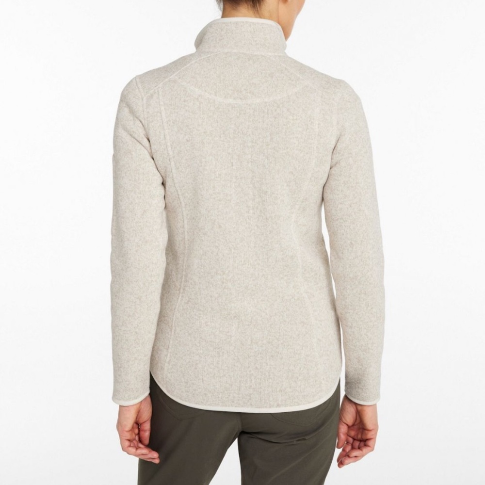 L.L. Bean Women’s Sweater Fleece Full Zip up Jacket - Picture 8 of 9